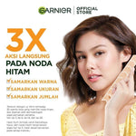Paket Garnier Bright Complete Vitamin C Serum & Sunscreen Kit - Bright Complete Serum 30 ml + Super UV Invisible Serum Sunscreen SPF 50+ PA++++ 30ml
