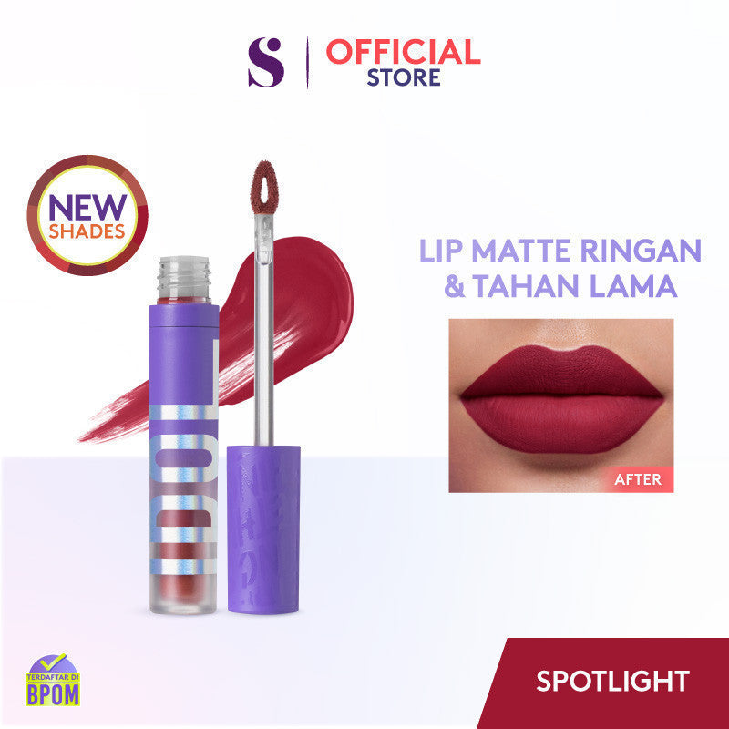 SOMETHINC Idol Blurry Soft Lip Matte - Lip Cream Matte - Lipstik