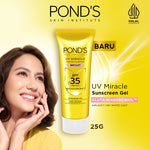 [NEW LAUNCH] PONDS UV MIRACLE BRIGHT SPF 35 25G TRIPLEPACK