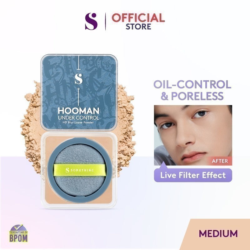 [EXCLUSIVE] SOMETHINC Hooman Under Control HD Blur Loose Powder - Bedak Tabur