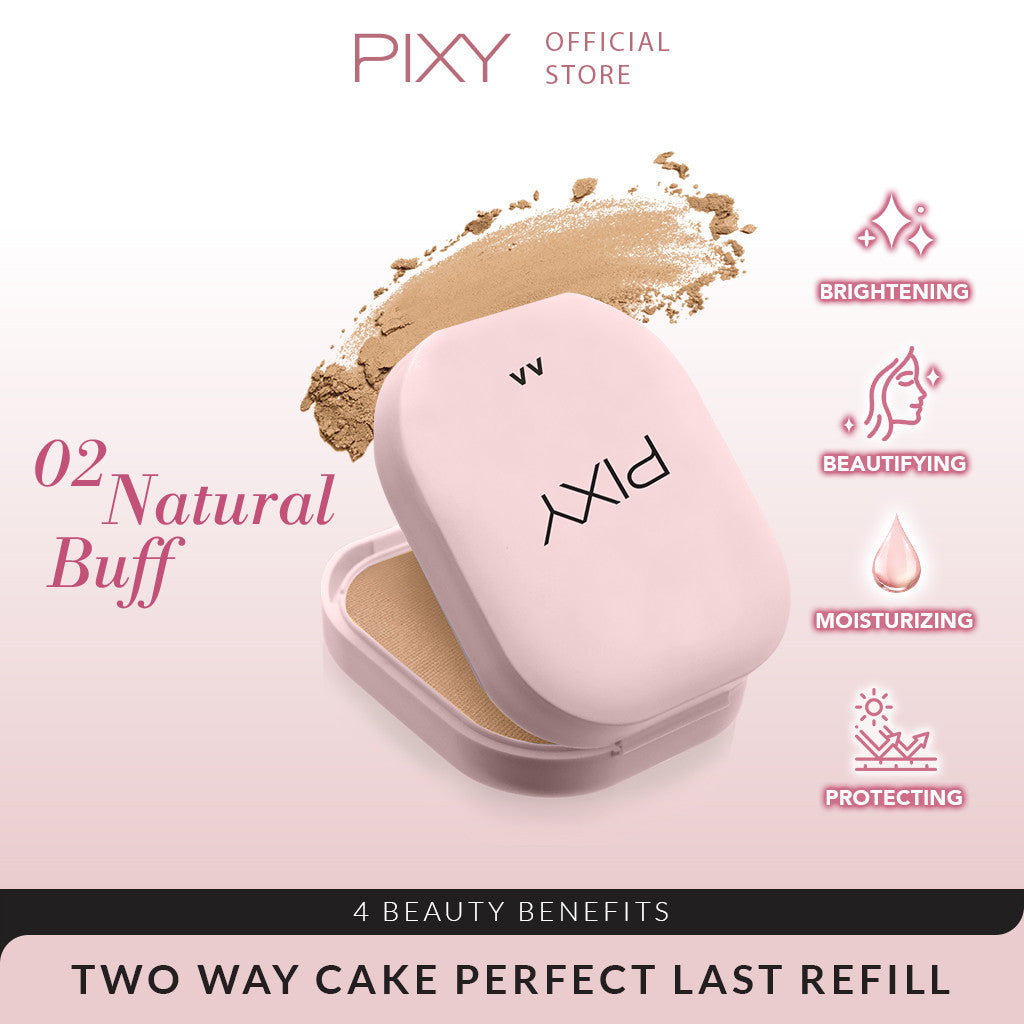 PIXY TWC Perfect Last 4 Beauty Benefits 02 Natural Buff - Refill