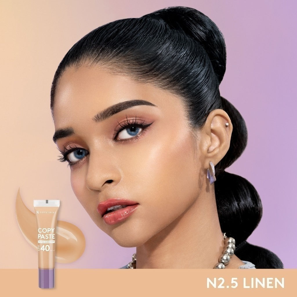 [EXCLUSIVE] 10ML SOMETHINC Copy Paste Tinted Sunscreen SPF 40 PA++++ - Skin Tint