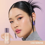 SOMETHINC [2 PCS] Light Makeup Look Kit (Copy Paste Tinted Sunscreen SPF 40 PA++++ & HANGOVER Voluminous Fiber Lash Smudgeproof Mascara)