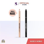 SOMETHINC Velvet Sugar Kohl Waterproof Gel Eyeliner - Eyeliner Pensil Warna Hitam & Gold Mudah Digunakan Pemula