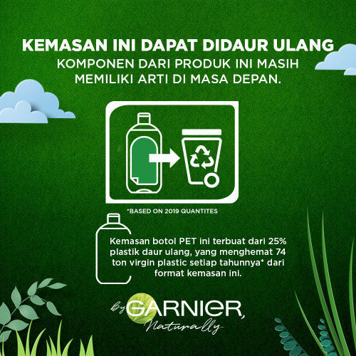 [PAKET HEMAT ISI 3] GARNIER Micellar Water Rose Skincare 400ml Skincare Cleansing - Pembersih Wajah & Make up Waterproof Air Mawar Cocok untuk semua jEnis kulit Micellar Cleansing Water