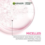 [PAKET HEMAT ISI 3] GARNIER Micellar Water Pink 400ml Skincare Cleansing - Pembersih Wajah & Make up Pink Blue Oil Vitamin C Rose Peeling Exfoliating Skincare Cleansing