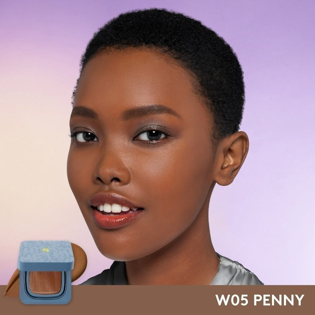 SOMETHINC HOOMAN Breathable Cushion Cover SPF 35 PA++++ - Cushion Dengan Skin Matte Finish Anti Greasy, Anti Cakey, Dan Anti Cracking | Mampu Menyamarkan Pori, Meratakan Warna Kulit, Ringan Digunakan Di Wajah, Memproteksi Kulit Dari Sinar Matahari