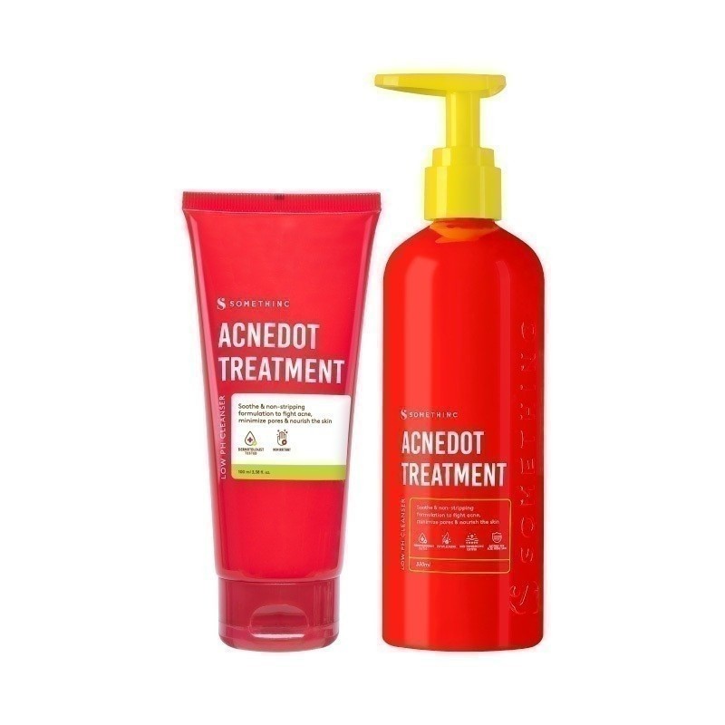 [GRATIS HADIAH] SOMETHINC ACNEDOT Treatment Low pH Cleanser - Sabun Cuci Muka untuk Kulit Jerawat, Berminyak. Non comedogenic Cocok untuk kulit sensitif