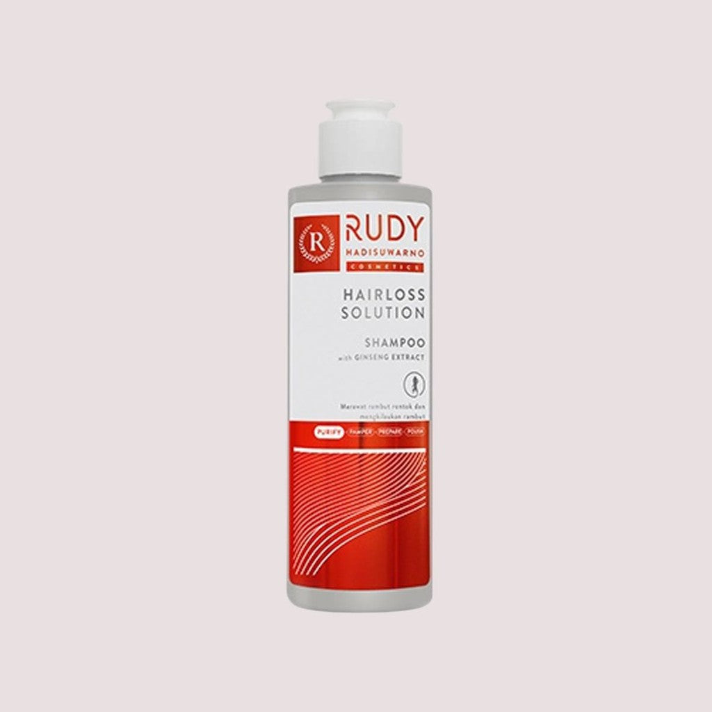Rudy Hadisuwarno Cosmetics Hairlos Solution Shampoo 200ml Pembersih Rambut