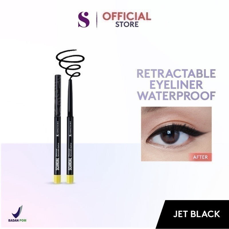 SOMETHINC SCANDAL Waterproof Retractable Eyeliner -  Eyeliner Pensil