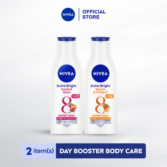 NIVEA Body Lotion Extra Bright x2 - Instant Glow + Repair Protect