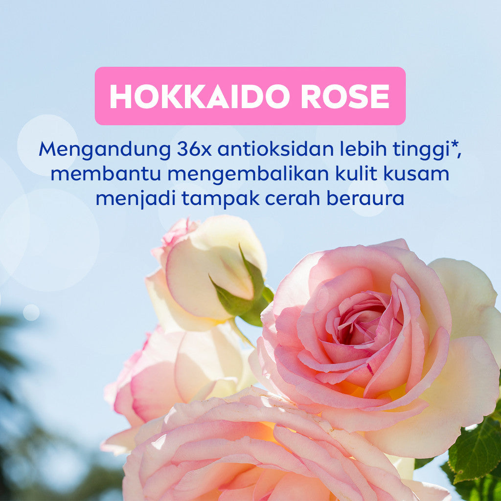 (PAKET HEMAT ISI 2) NIVEA SUN Sunscreen Body Serum Triple Protect Extra Radiance & Smooth SPF50 PA+++ 180ml - Sunscreen badan sunblock mencerahkan SPF UV lightweight tekstur ringan cepat meresap tidak lengket no whitecast blue light polusi - Hokkaido Rose