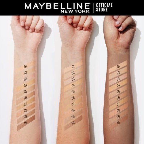 MAYBELLINE OFFICIAL Fit Me Fresh Tint 3 IN 1 30ml Skin Tint Foundation Tinted Sunscreen SPF 50 PA+++ Vitamin C Serum Face Makeup Natural Cushion Foundation Bedak Padat Concealer BB Cream Foundation Waterproof Skin Tint Fondation Sunblock
