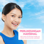 NIVEA SUN Sunscreen Face Serum Extra Protect Instant Aura SPF50+ PA+++ 30ml - Sunscreen wajah serum sunblock mencerahkan brightening tone up SPF UV harian lightweight gel tekstur ringan cepat meresap tidak lengket no whitecast - Licorice Extract