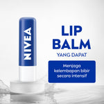 (PAKET HEMAT ISI 2) NIVEA Lip Balm Original Essential 4.8gr - Pelembap bibir melembabkan plumpy kering pecah-pecah tahan lama melindungi bibir natural intensif lembap tidak lengket tidak berminyak lip care glossy - Jojoba Oil, Shea Butter