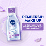 (PAKET HEMAT ISI 2) NIVEA Micellar Water MicellAir Oil & Acne Care 125ml - Pembersih make up aman untuk kulit berminyak jerawat sensitif oily acne prone skin penghapus riasan wajah double cleansing tanpa alkohol - Magnolia Bark Extract, 0% Alcohol