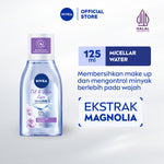 NIVEA Micellar Water MicellAir Oil & Acne Care 125ml - Pembersih make up aman untuk kulit berminyak jerawat sensitif oily acne prone skin penghapus riasan wajah double cleansing tanpa alkohol - Magnolia Bark Extract, 0% Alcohol