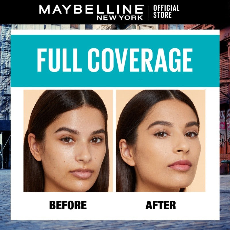 MAYBELLINE OFFICIAL Fit Me Matte + Poreless Liquid Foundation Make Up 30ml SPF 22 Makeup Ringan High Cover 16 Jam Oil Control Cushion Foundation Bedak Padat Cushion Foundation Bedak Padat Concealer BB Cream Foundation Waterproof Skin Tint Fondation