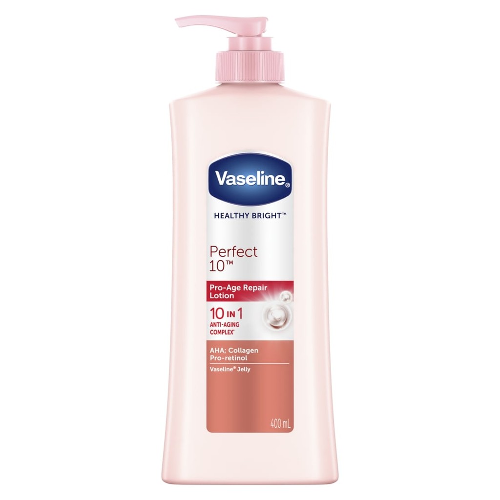 Vaseline Lotion Healthy Bright Perfect 10 400ml