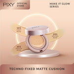 PIXY Make It Glow Techno Fixed Matte Cushion 101 Light Beige