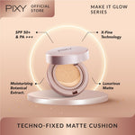 PIXY Make It Glow Techno Fixed Matte Cushion 301 Medium Beige