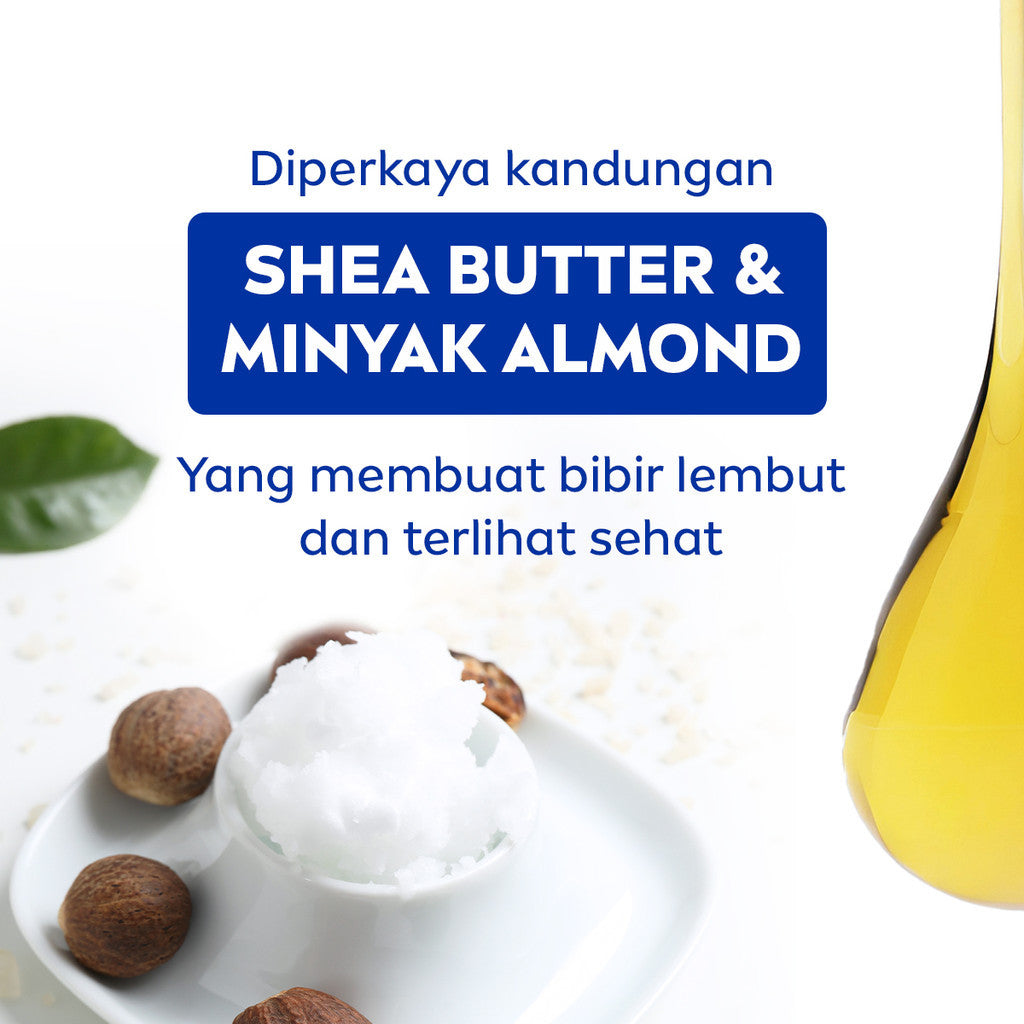 (PAKET HEMAT ISI 2) NIVEA Lip Balm Original Essential 4.8gr - Pelembap bibir melembabkan plumpy kering pecah-pecah tahan lama melindungi bibir natural intensif lembap tidak lengket tidak berminyak lip care glossy - Jojoba Oil, Shea Butter