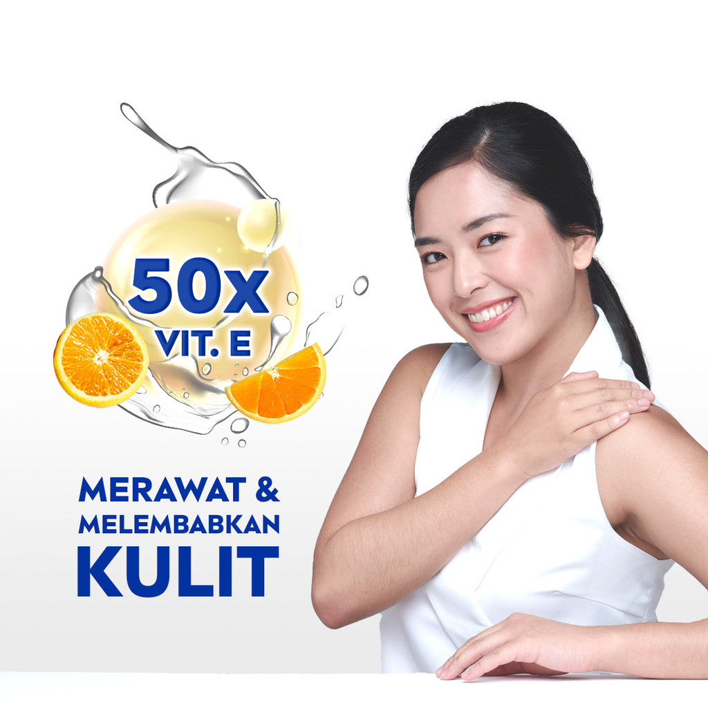 NIVEA Body Serum Extra Bright Vitamin Series (Niacinamide+ C&E) 180ml - Mencerahkan, menyamarkan noda hitam, kulit kenyal dan terlihat muda dlm 5 hari SPF15