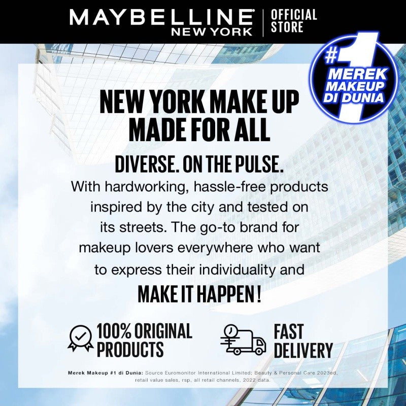 MAYBELLINE OFFICIAL Fit Me Matte + Poreless 16 Jam Oil Control Compact Powder SPF 32 PA+++ Make Up Bedak Padat bebas minyak tahan 16 Jam bedak tabur Makeup Cushion Foundation Bedak Padat Concealer BB Cream Foundation Waterproof Skin Tint Fondation