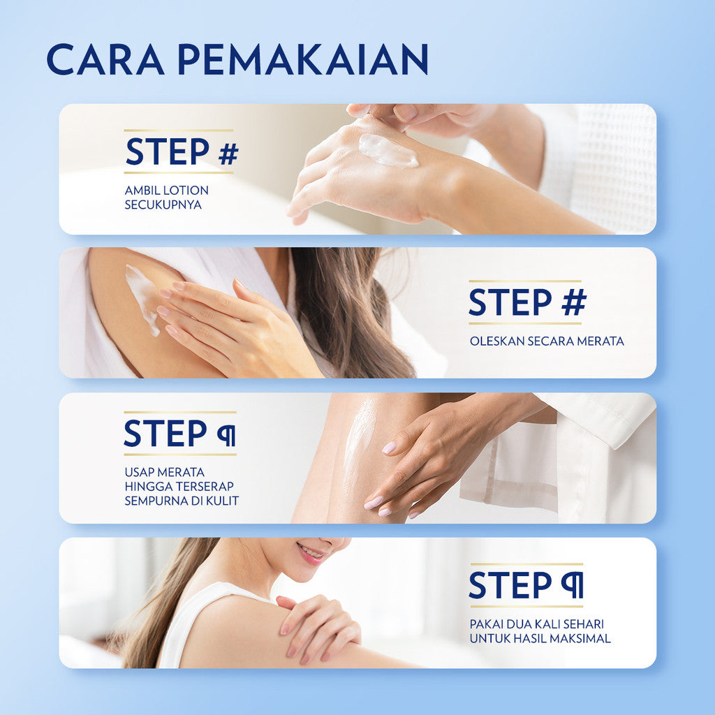 Vaseline HAND BODY LOTION Aloe Vera Lotion Aloe Soothe Kulit Lembap 24jam 400ml 1pcs