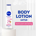 (PAKET HEMAT ISI 3) NIVEA Body Lotion Extra Bright Radiant & Smooth UV Filter 190ml - Hand body lotion moisturizer mencerahkan kulit kusam halus lembut badan glowing brightening tone up lembap kulit kering - 40x Vitamin C, UVA UVB Filter, 8 Super food