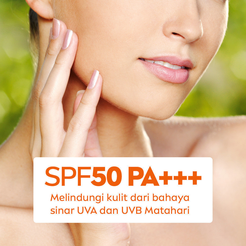 NIVEA SUN Sunscreen Face Serum Extra Protect C&E SPF50+ PA+++ 30ml - Sunscreen wajah serum sunblock mencerahkan brightening tone up SPF UV harian lightweight gel tekstur ringan cepat meresap tidak lengket no whitecast - Vitamin C, Vitamin E