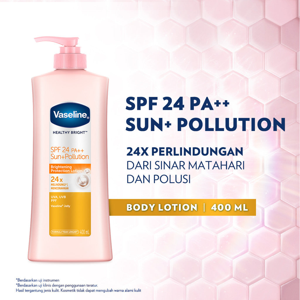 Vaseline Hand Body Lotion Healthy Bright 400 mL