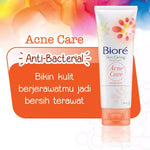 Biore Skin Caring Sabun Cuci Muka Untuk Kulit Berjerawat Acne Care Anti Bakteri 100 gr - Facial Wash
