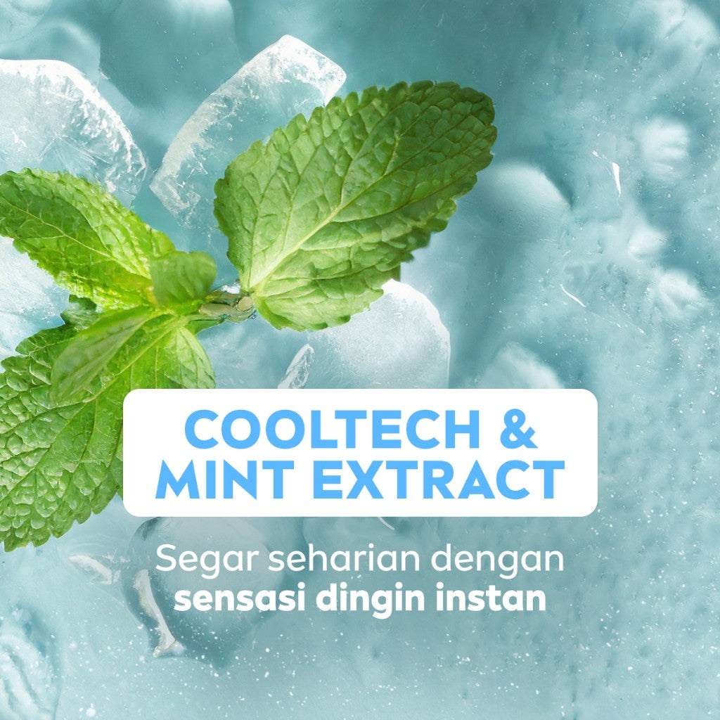 NIVEA Deodorant Roll On Brightening Hijab Cool 50ml - Deodoran wanita hijab halal mencerahkan brightening kulit ketiak tahan keringat bau badan sensasi dingin instant wangi segar tahan lama seharian - Antiperspiran, Ekstrak Mint, Halal