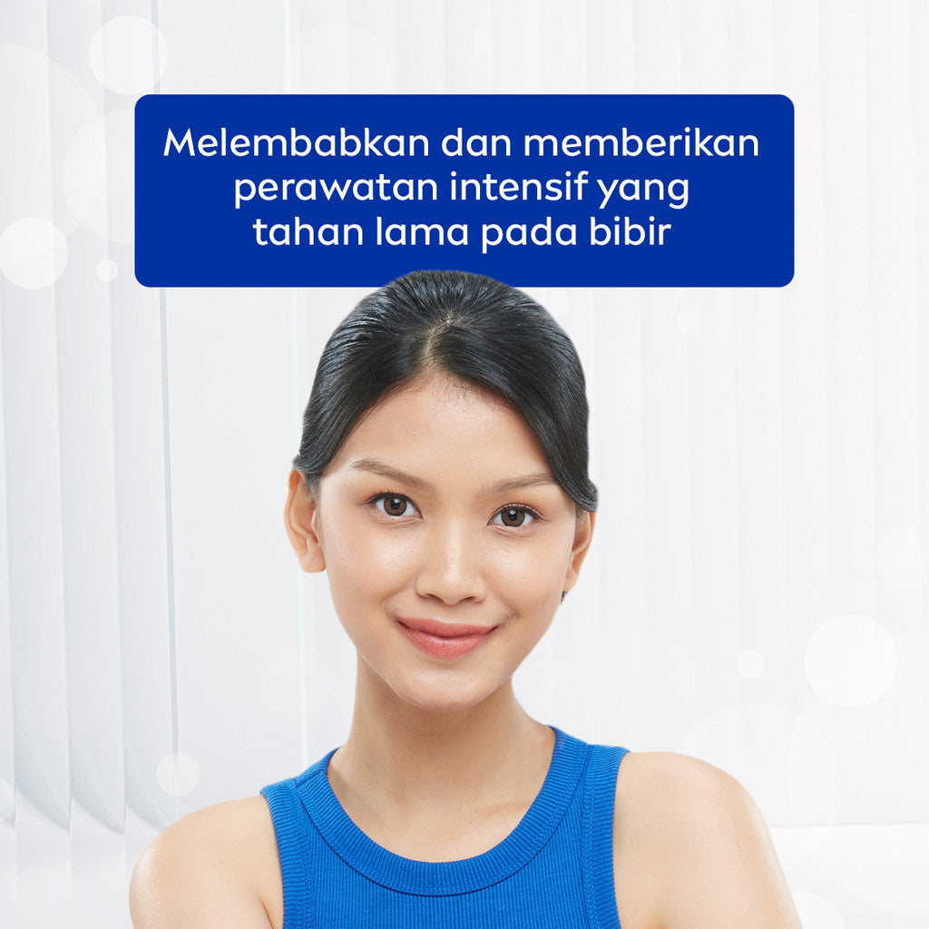 (PAKET HEMAT ISI 2) NIVEA Lip Balm Original Essential 4.8gr - Pelembap bibir melembabkan plumpy kering pecah-pecah tahan lama melindungi bibir natural intensif lembap tidak lengket tidak berminyak lip care glossy - Jojoba Oil, Shea Butter