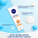NIVEA Extra Bright Booster Day Set - C&E Body Lotion + Care & Protect Body Serum