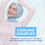 NIVEA Deodorant Roll On Brightening Hijab Cool 50ml - Deodoran wanita hijab halal mencerahkan brightening kulit ketiak tahan keringat bau badan sensasi dingin instant wangi segar tahan lama seharian - Antiperspiran, Ekstrak Mint, Halal
