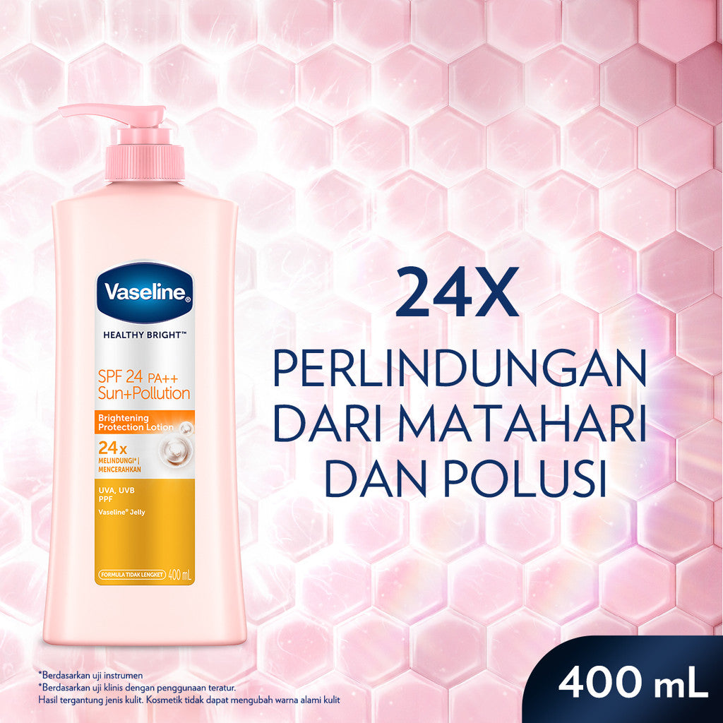 Vaseline Hand Body Lotion Healthy Bright 400 mL