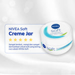 (PAKET HEMAT ISI 3) NIVEA Cream Moisturizer Soft Creme Jar 100ml - Hand body krim cream mositurizer multifungsi jar putih body care kulit kering kasar badan wajah muka sikut tumit memperbaiki skin barrier pelembab kulit - Vitamin E, Jojoba Oil