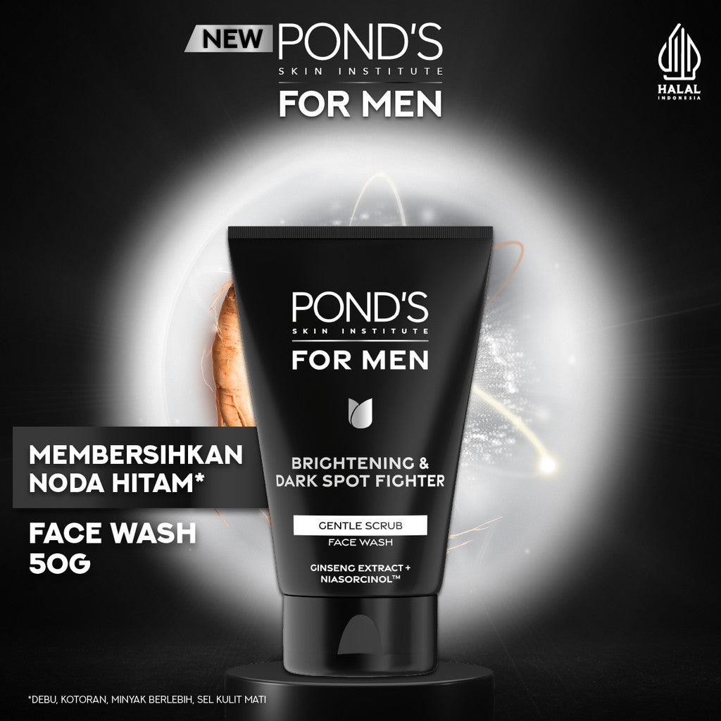 Ponds Men Bright Boost Face Scrub 50G