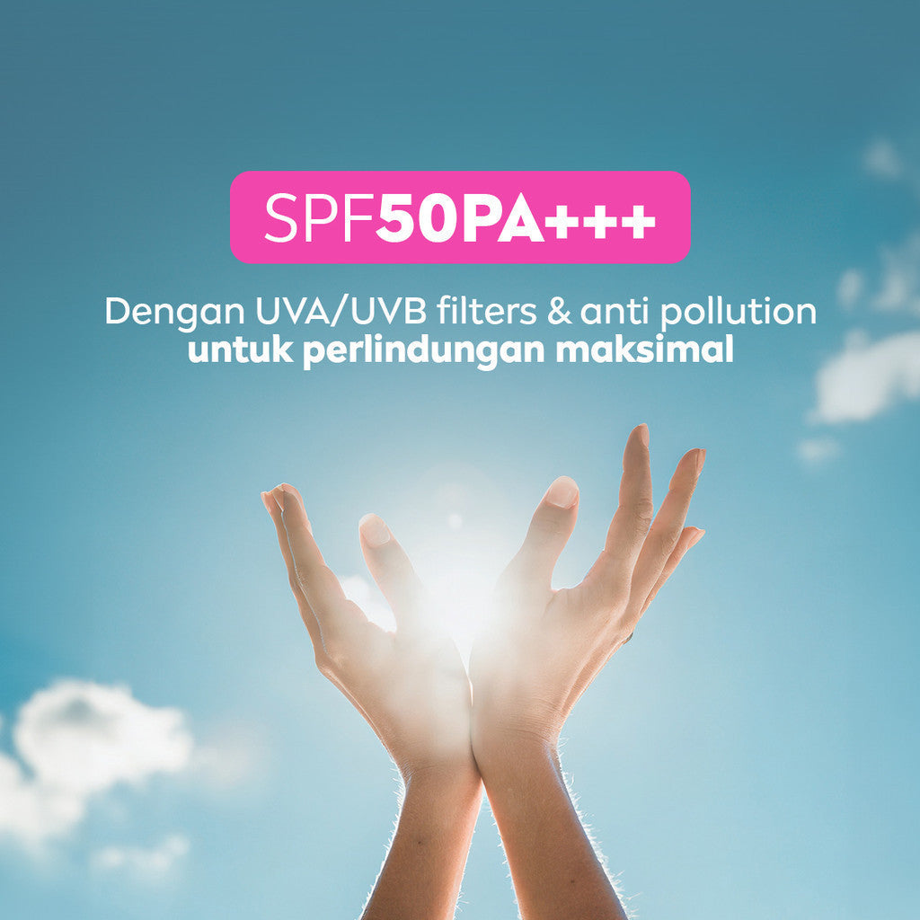 NIVEA SUN Sunscreen Body Serum Daily Glow Essence Serum SPF50+ PA+++ 180ml - Sunscreen badan serum sunblock mencerahkan SPF UV harian lightweight tekstur ringan cepat meresap tidak lengket no whitecast blue light polusi - 50x Vitamin C, Vitamin E