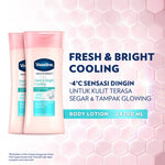 Vaseline Lotion Healthy Bright Fresh & Bright Cooling 200ml Twin Pack