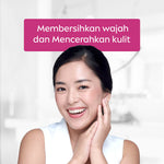 (PAKET HEMAT ISI 2) NIVEA Micellar Water MicellAir Pearl Bright 400ml - Pembersih make up tanpa alkohol makeup remover mencerahkan kulit kusam membersihkan wajah double cleansing melembabkan kulit kering - Pearl & Licorice Extract, 0% Alcohol