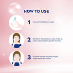 NIVEA Micellar Water MicellAir Pearl Bright 200ml - Pembersih make up tanpa alkohol makeup remover mencerahkan kulit kusam membersihkan wajah double cleansing melembabkan kulit kering - Pearl & Licorice Extract, 0% Alcohol