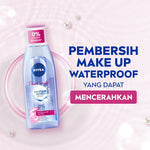 NIVEA Micellar Water MicellAir Pearl Bright 200ml - Pembersih make up tanpa alkohol makeup remover mencerahkan kulit kusam membersihkan wajah double cleansing melembabkan kulit kering - Pearl & Licorice Extract, 0% Alcohol