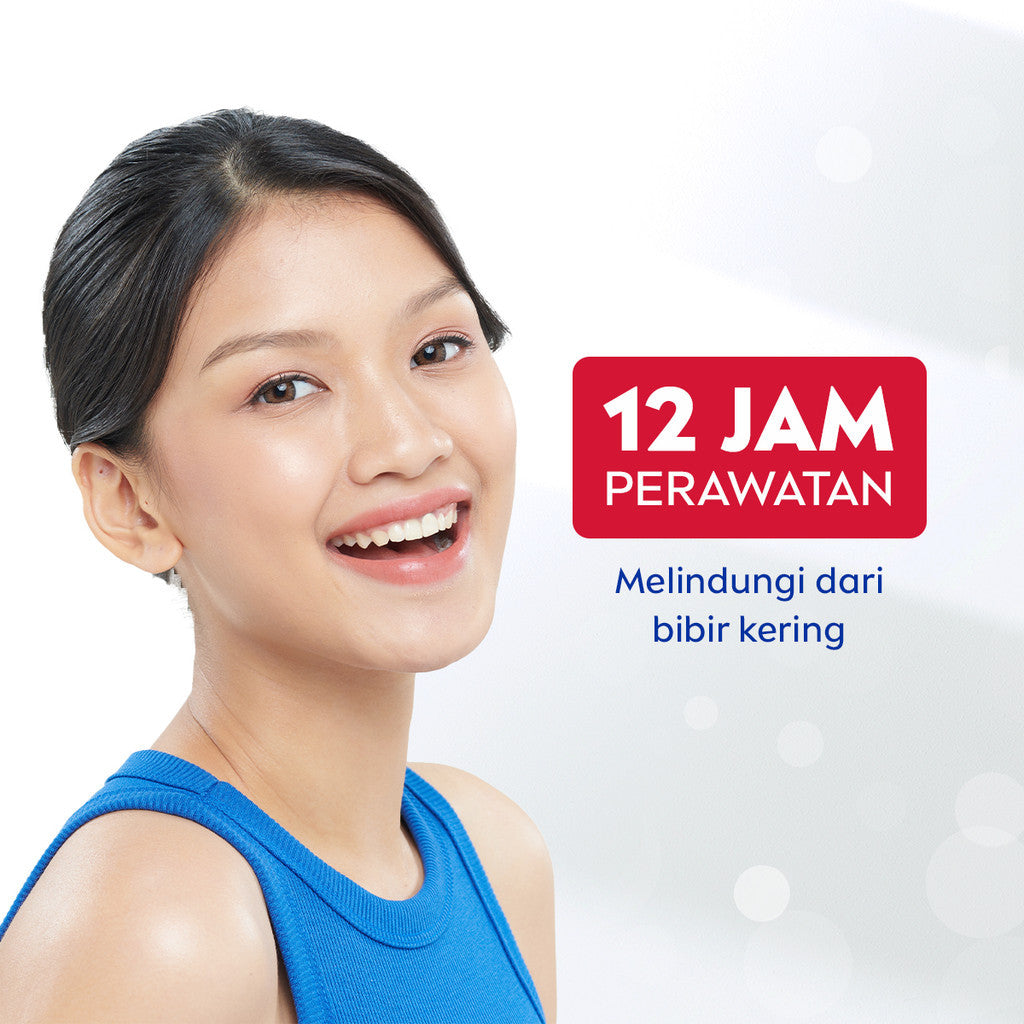 NIVEA Lip Care Lip Balm 4.8gr x2 - Original Essential & Strawberry Shine - Melembabkan, Perawatan intensif pada bibir
