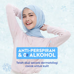 (PAKET HEMAT ISI 3) NIVEA Deodorant Roll On Brightening Hijab Cool 50ml - Deodoran wanita hijab halal mencerahkan brightening kulit ketiak tahan keringat bau badan sensasi dingin instant wangi segar seharian - Antiperspiran, Ekstrak Mint, Halal