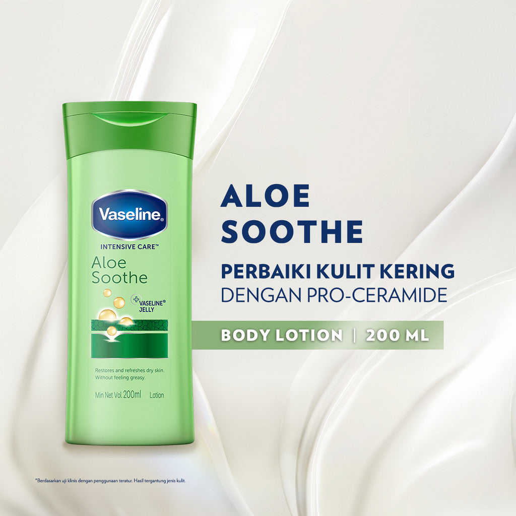 Vaseline Lotion Intensive Care Aloe Soothe 200Ml