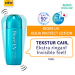 Biore UV Sunscreen Aqua Protect Mist 60ml + Biore UV Sunscreen Aqua Protect Lotion 70ml