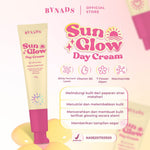 [2PCS] Bynads Sun Glow Day Cream with SPF UV Filter Tone Up Cream Brighten Protect and Go Cream Siang Wajah 30g By Bynads